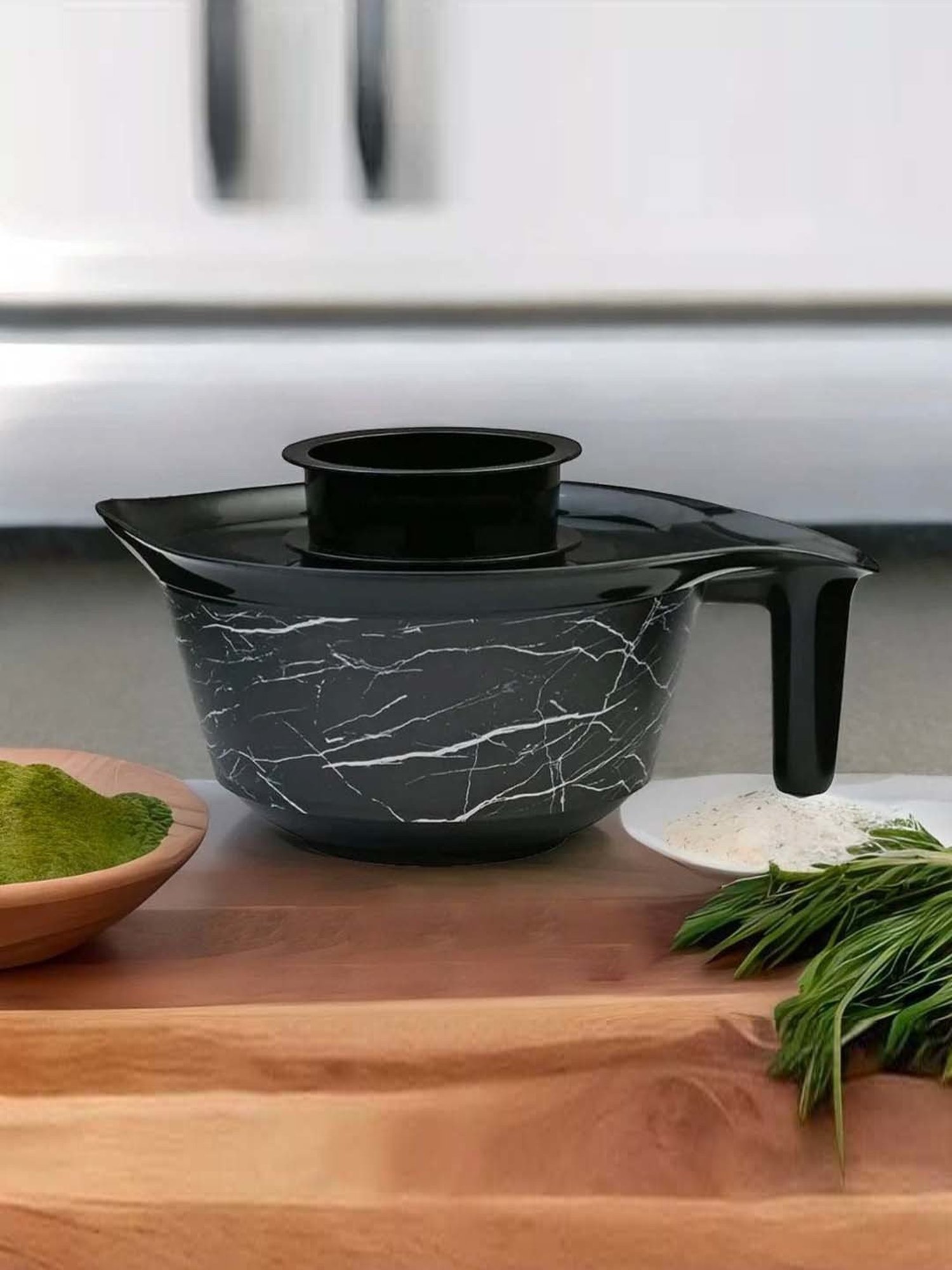 HAZEL Silver Stainless Steel Mixing Bowl - Set of 3 (2.1L)