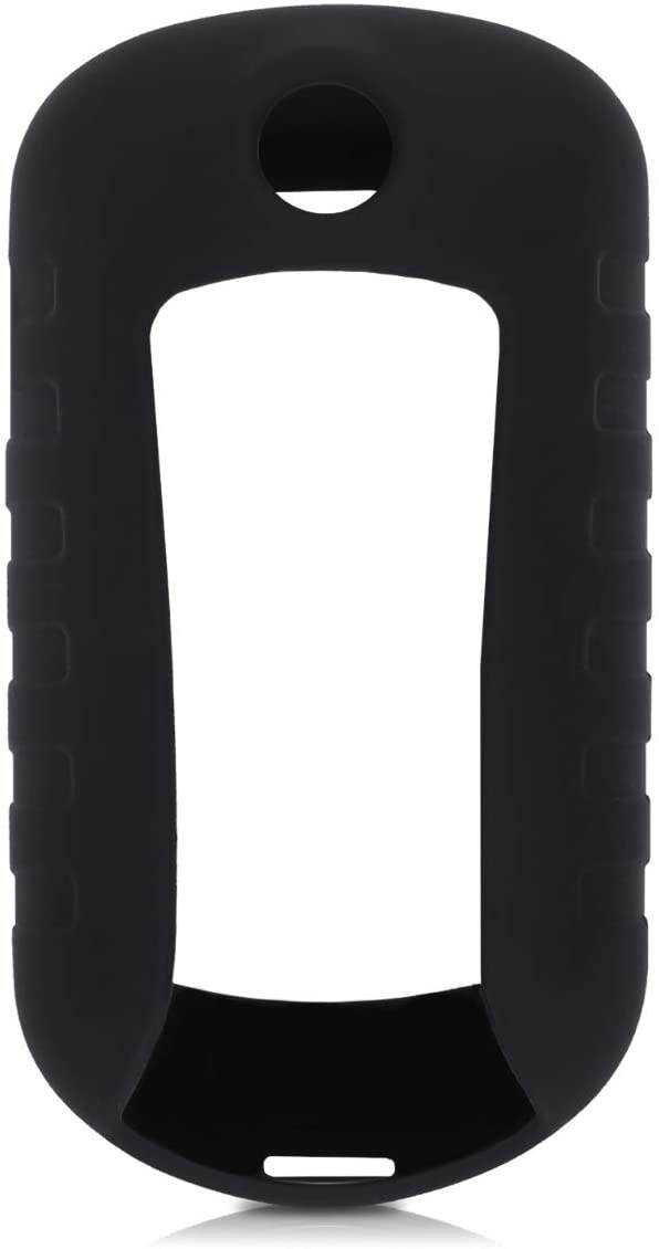 kwmobile Case Compatible with Garmin Oregon 550 - GPS Handset Navigation System Soft Silicone Skin Protective Cover - Black