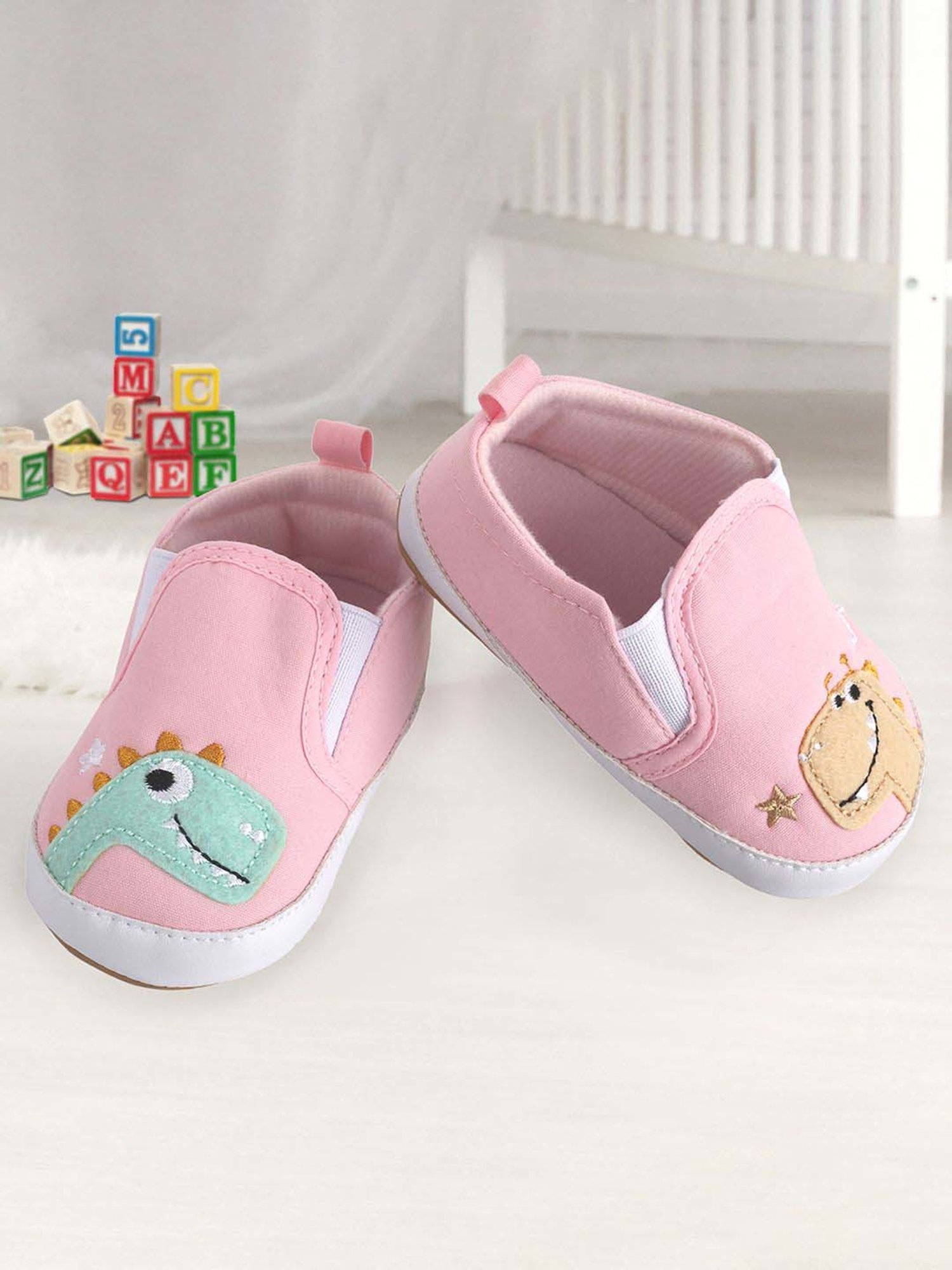 Baby Moo Kids Pink Casual Booties