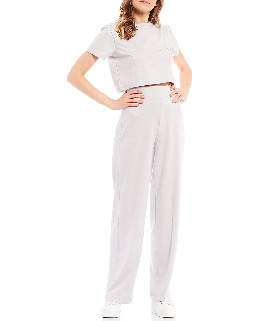 June & Hudson Paperbag Waist Belted Trouser Pants