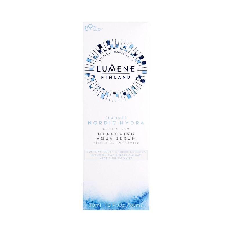 Lumene Lahde Quenching Aqua Serum with Hyaluronic Acid - 1 fl oz