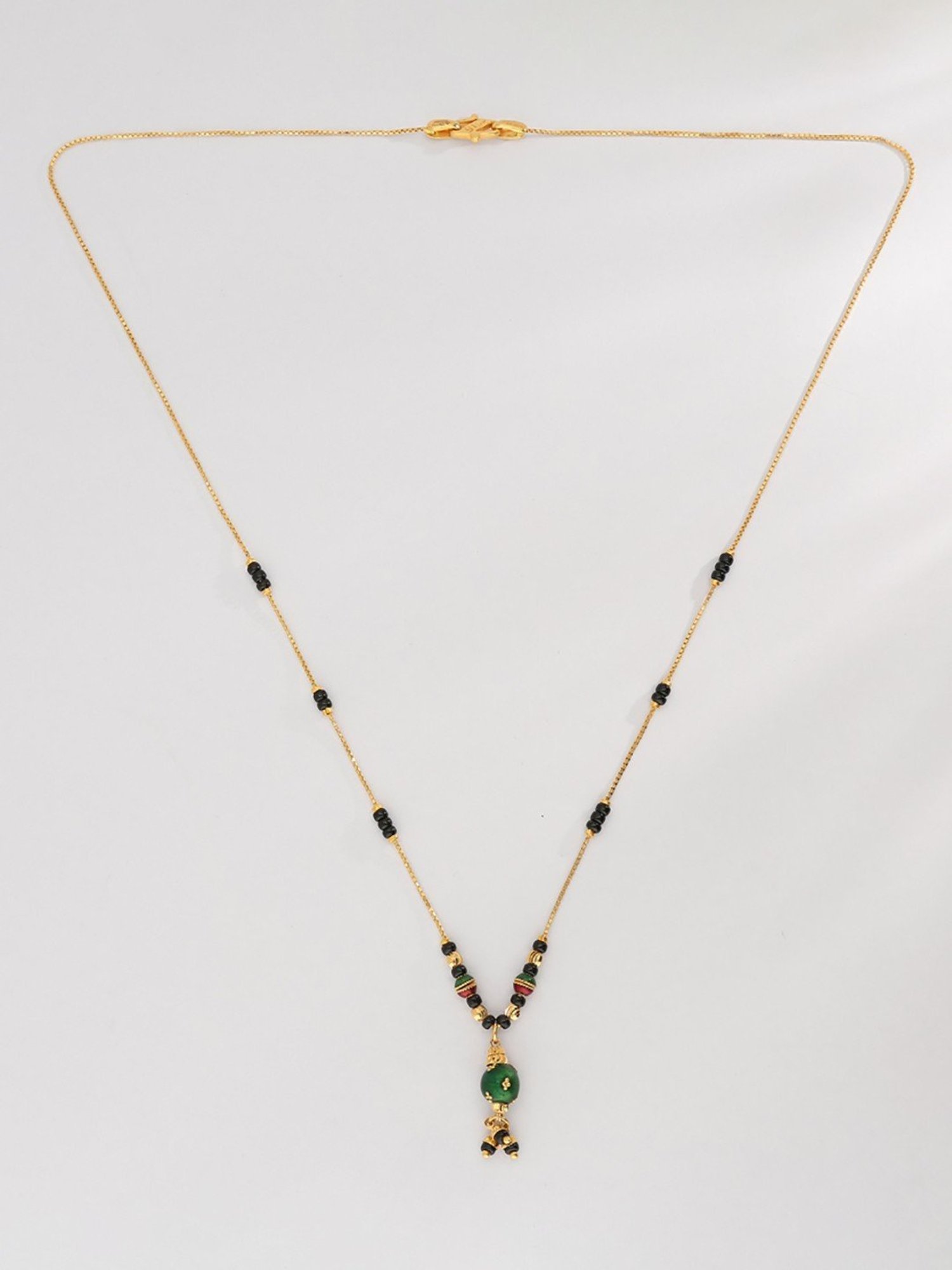 P.N.Gadgil Jewellers Sapphire Symphony 22 k Gold Mangalsutra