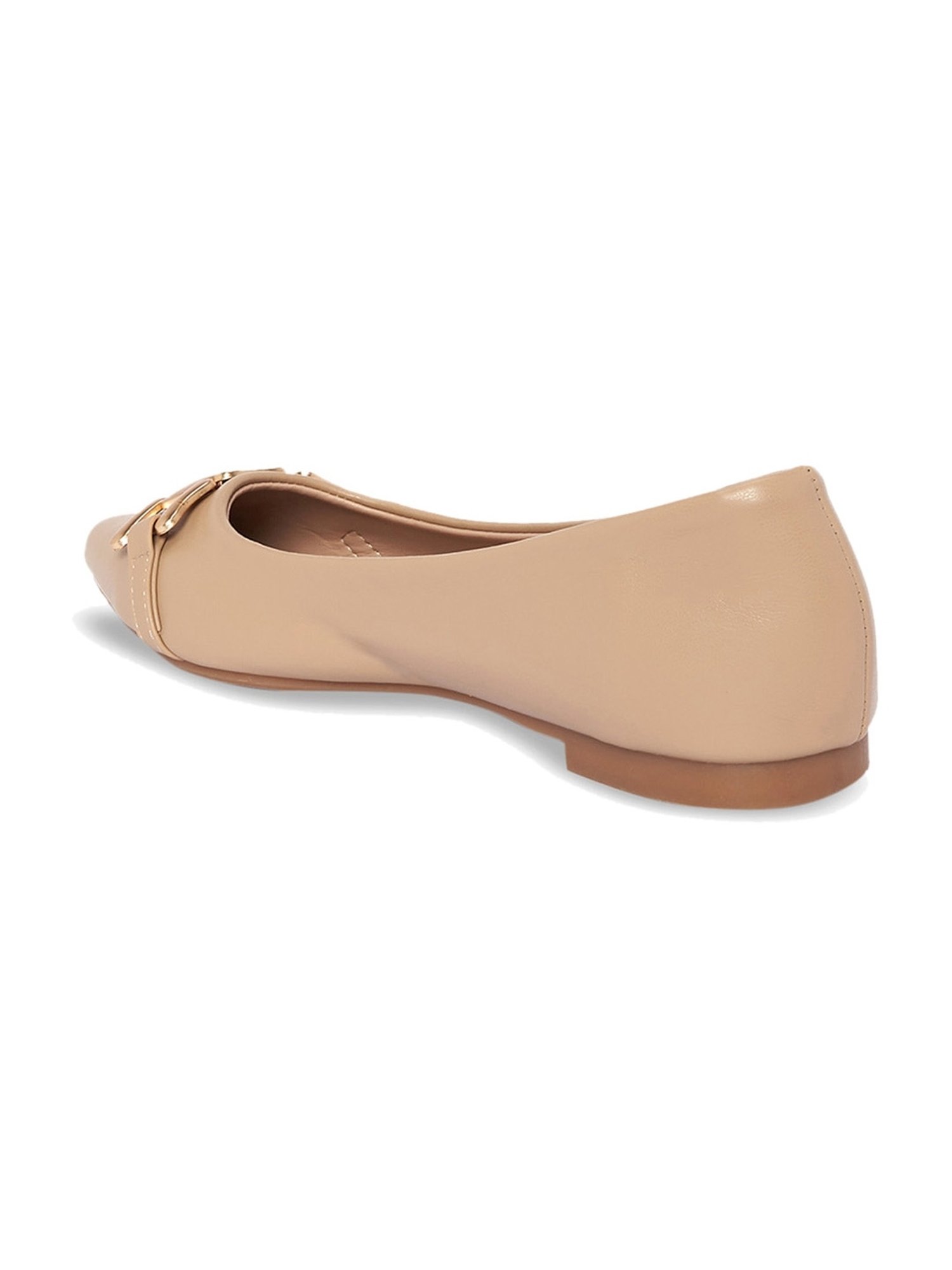 Forever Glam by Pantaloons Women's Beige Flat Ballets