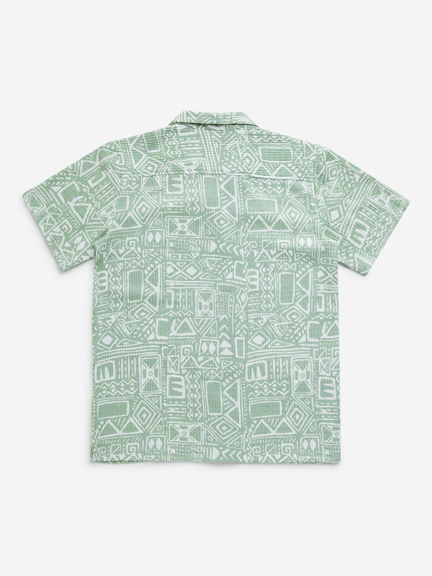 Y&F Kids by Westside Sage Abstract Design Resort-Fit Shirt