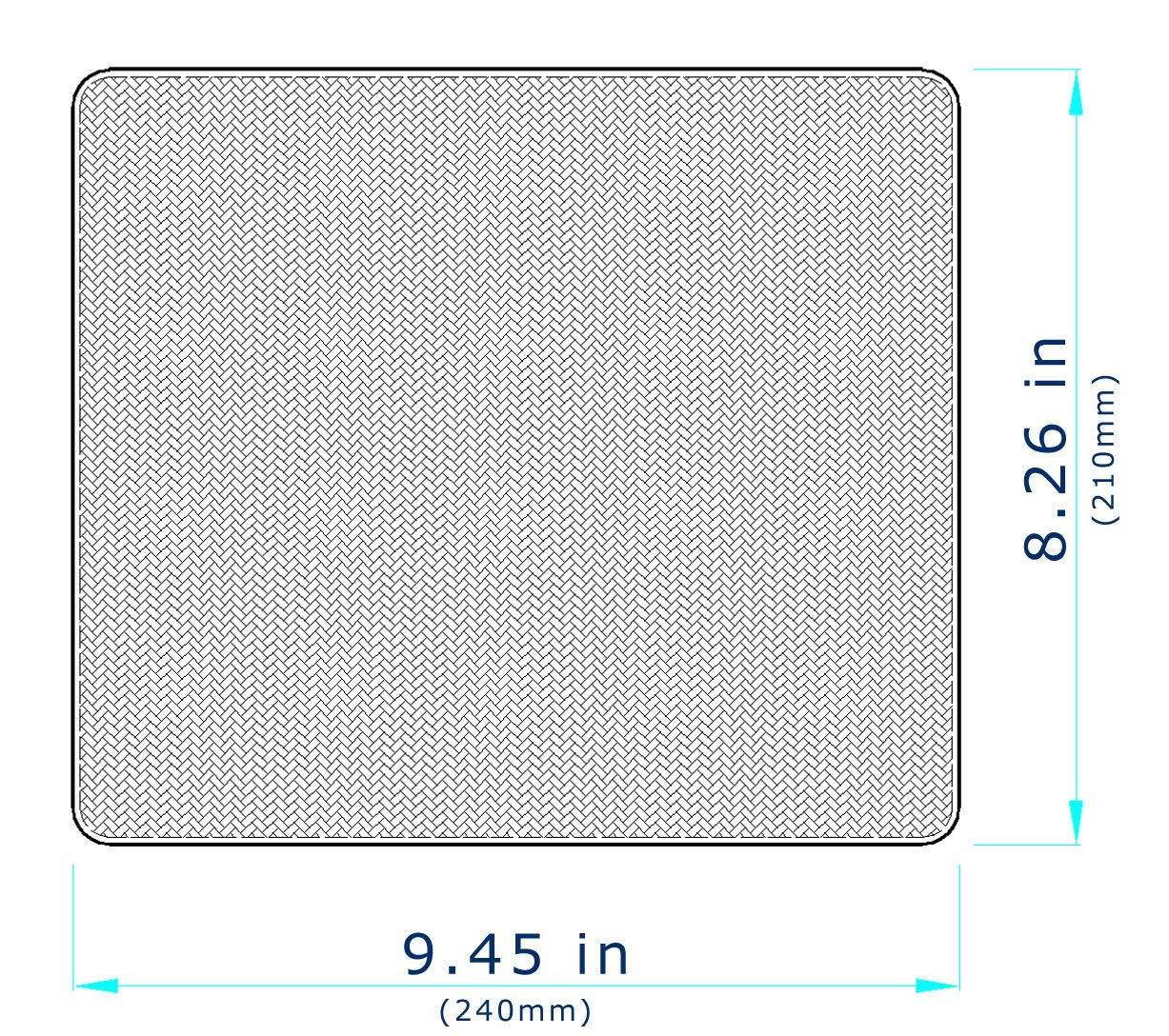 VIVIPOW TM Potted Cactus Plants Pattern Rectangle Non-Slip Rubber Mousepad Gaming Mouse Pad