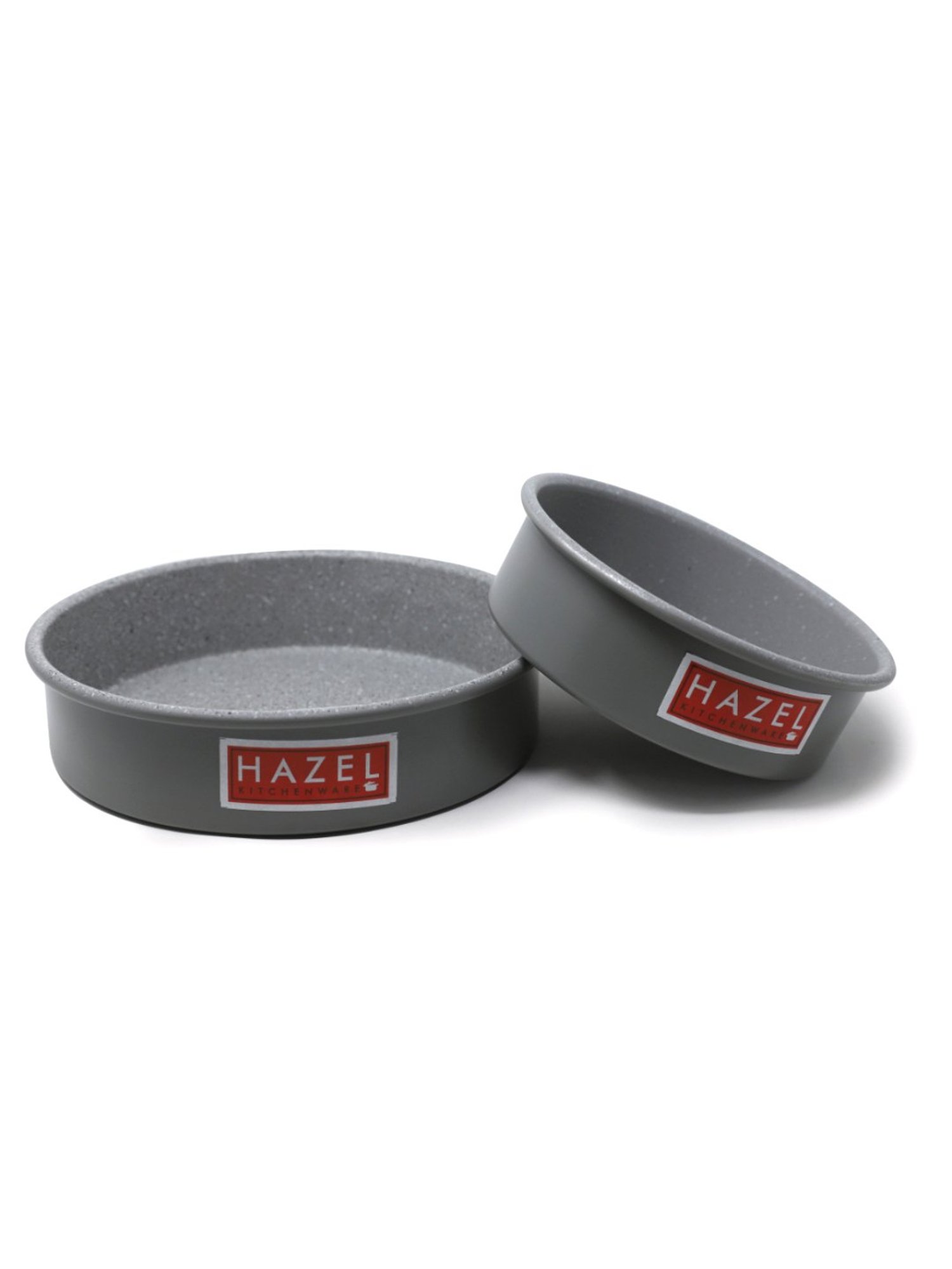 HAZEL Alfa Grey Aluminium Cake Mould (Set of 2)