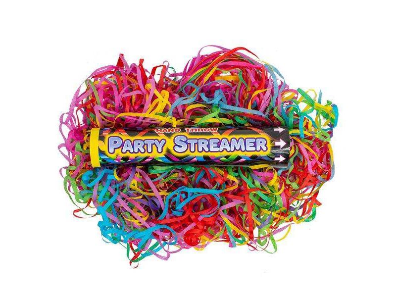 TNT Fireworks Hand Thrown Party Streamers