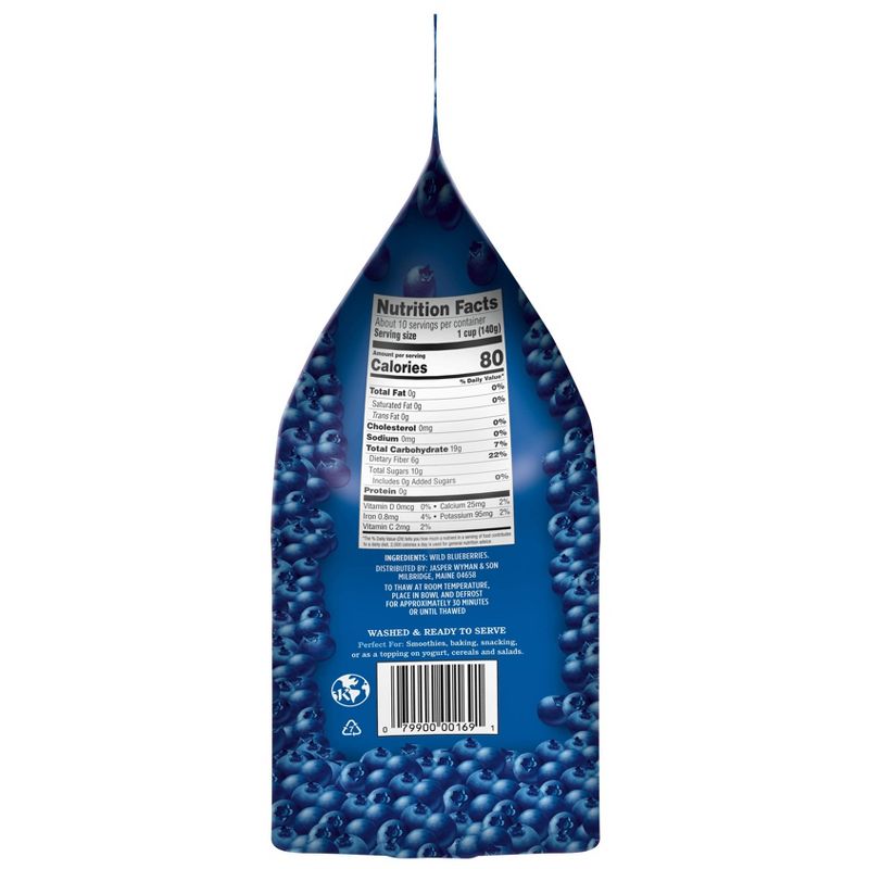 Wyman's Fresh Frozen Wild Blueberries - 3lb