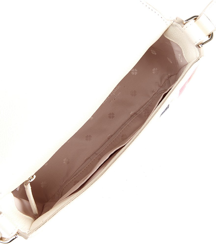 kate spade new york Run Around Stripe Large Flap Crossbody Bag