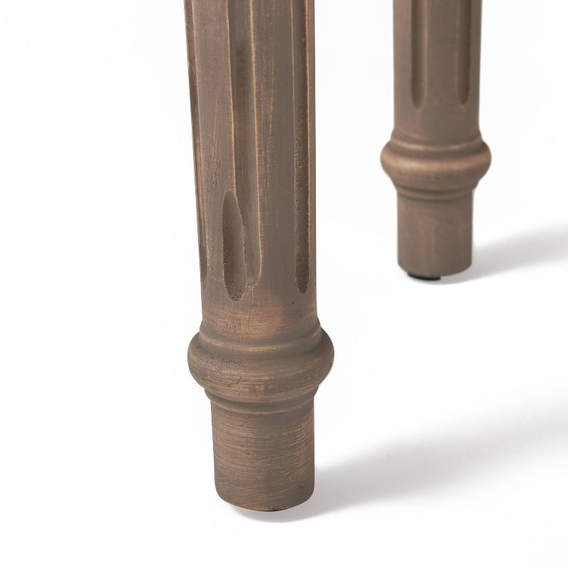 Cassatt 1 Drawer Side Table Gray - Finch