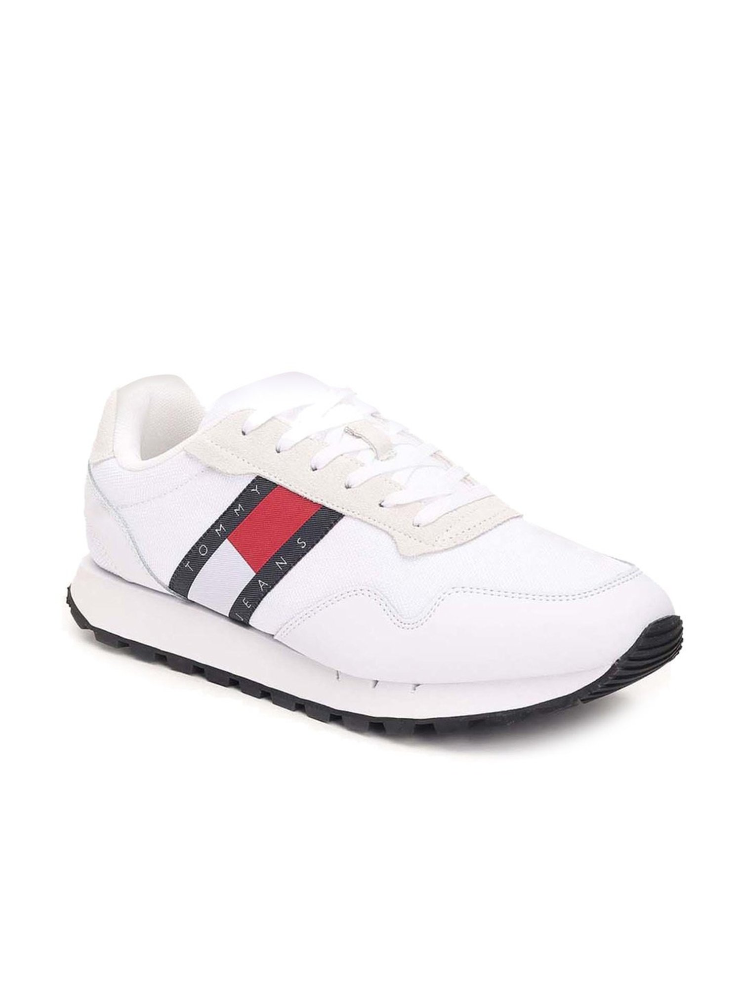 Tommy Hilfiger Men's White Casual Sneakers