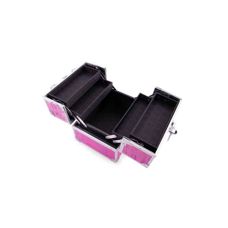 Caboodles Train Case - Holographic Pink
