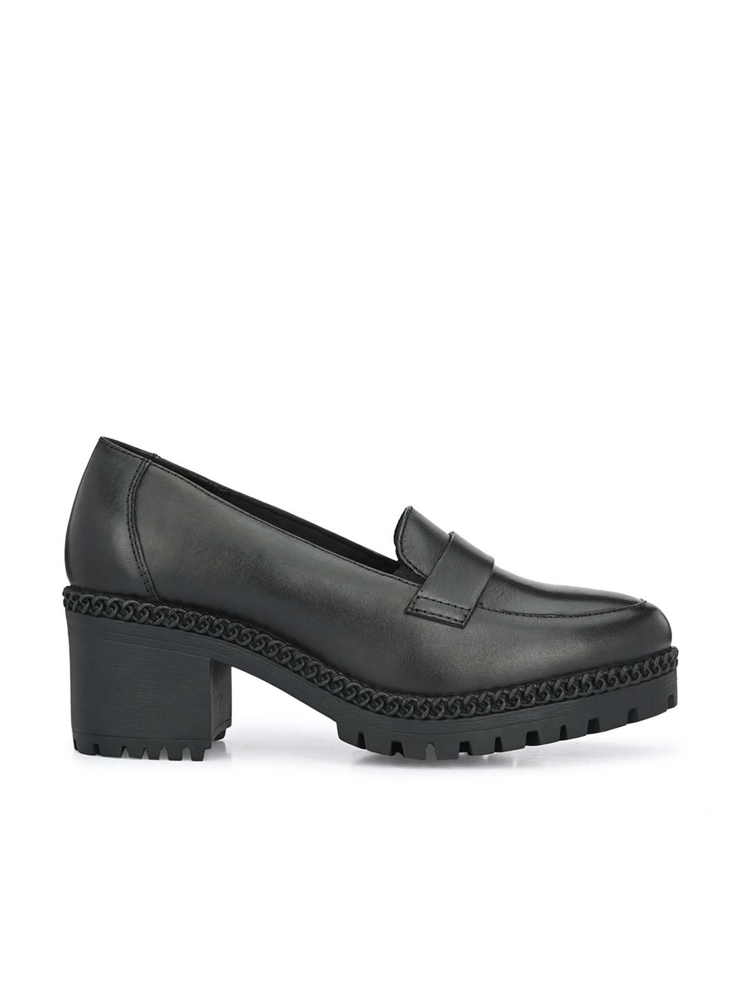Delize Women's Black Casual Loafers