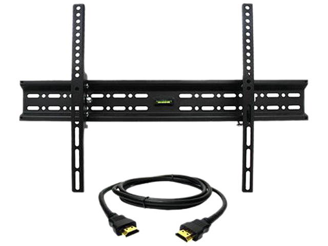 Megamounts GMPT646-HDMI-BNDL 32" - 70" Tilt Wall Mount for 30-70 in. Displays with HDMI