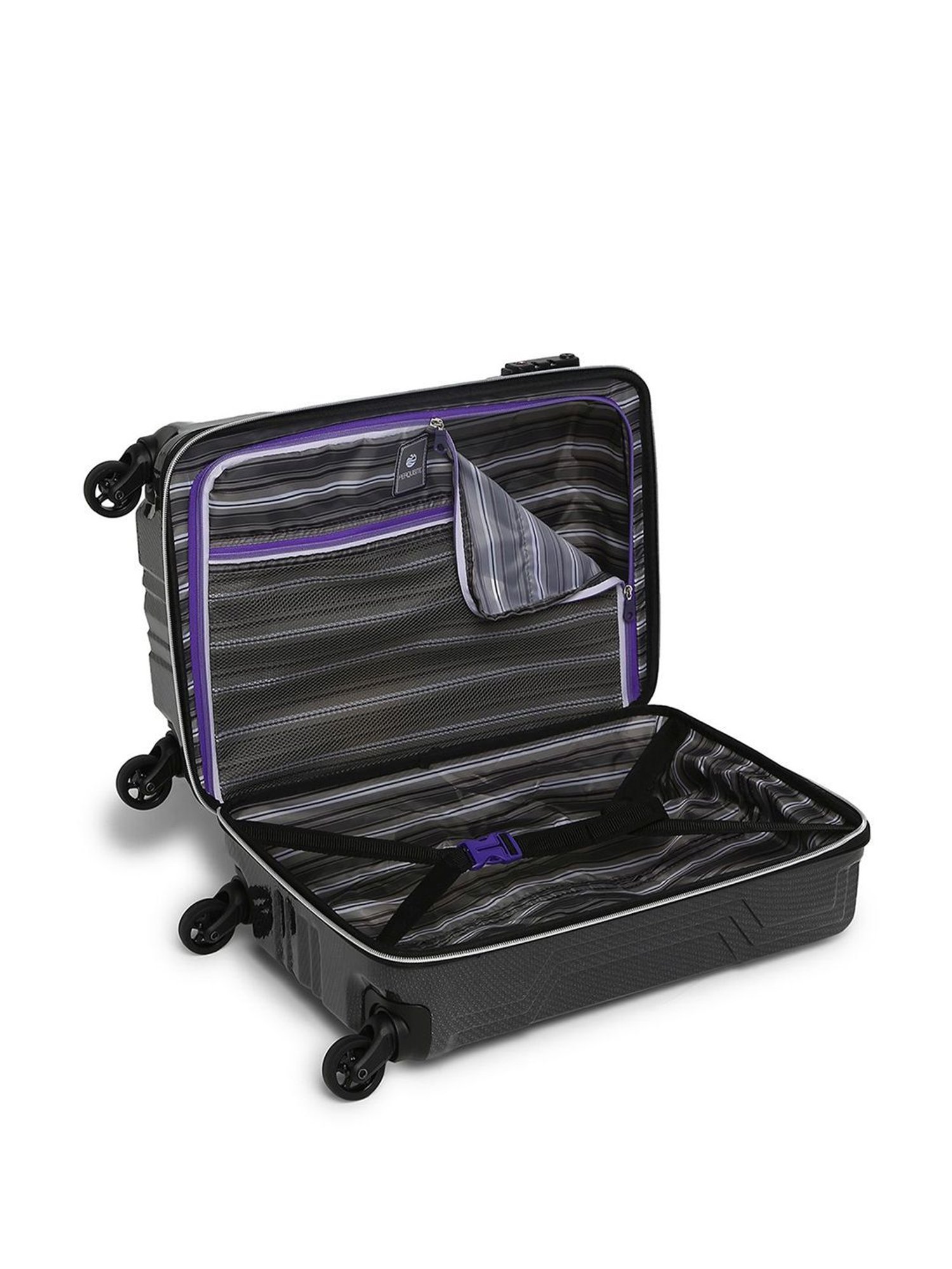 Perquisite Urban Legends Range Black Hard 20" Cabin Luggage