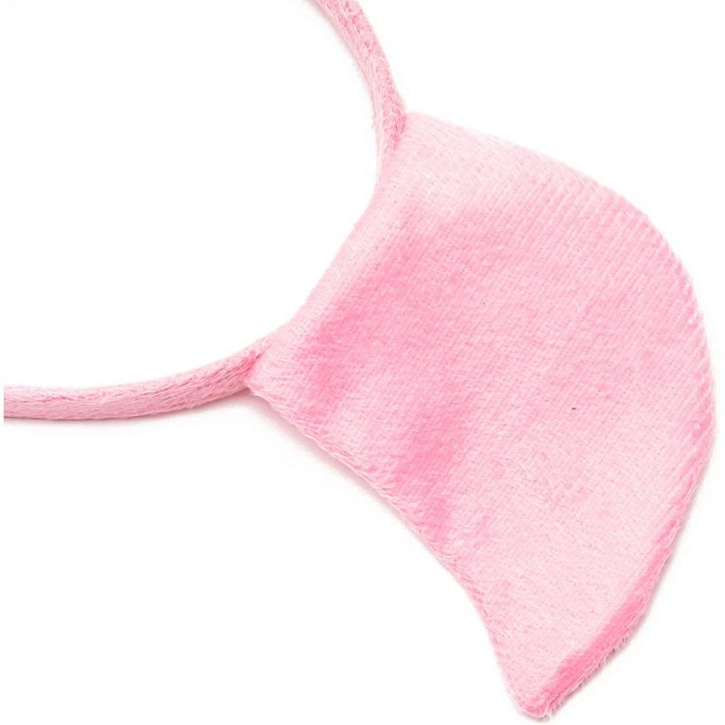 Spooky Central 2-Pack Pink Pig Ears Headband  Animal Cosplay Halloween Party Decorations, 12 x 5.25 in