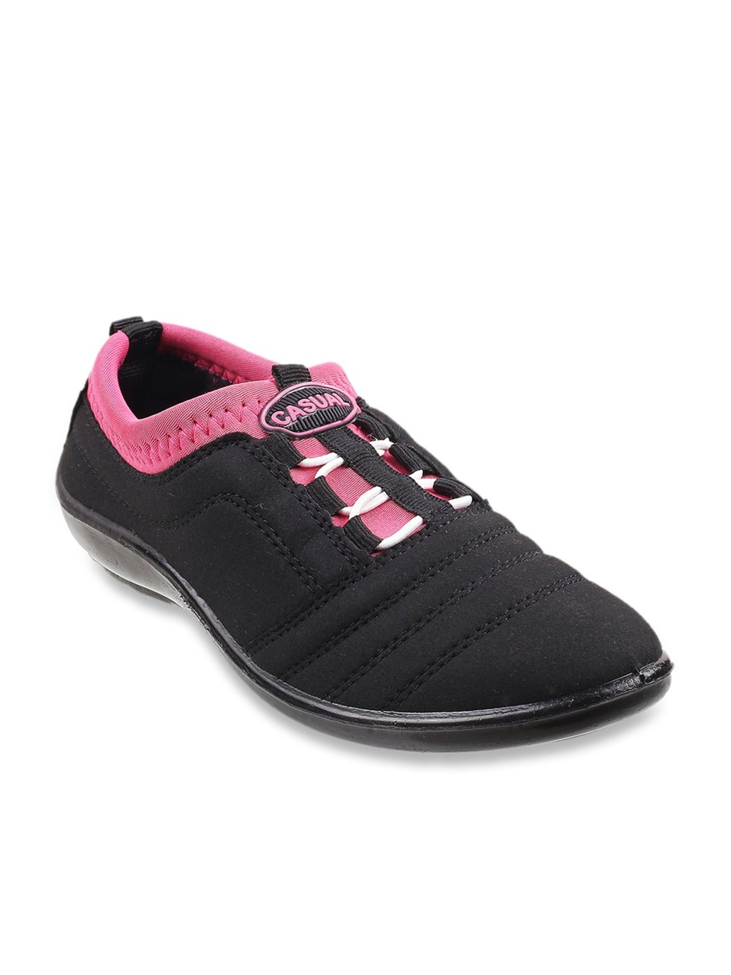 Active by Walkway Women's Black Walking Shoes