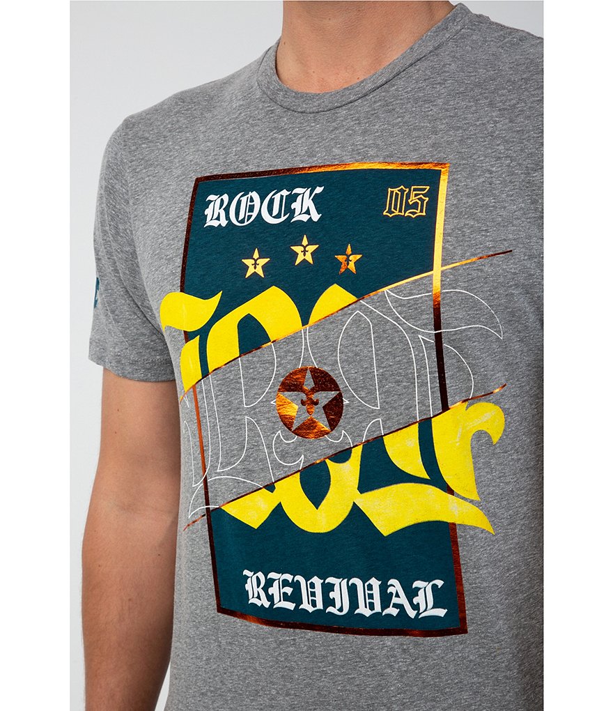 Rock Revival Short-Sleeve Logo Graphic T-Shirt