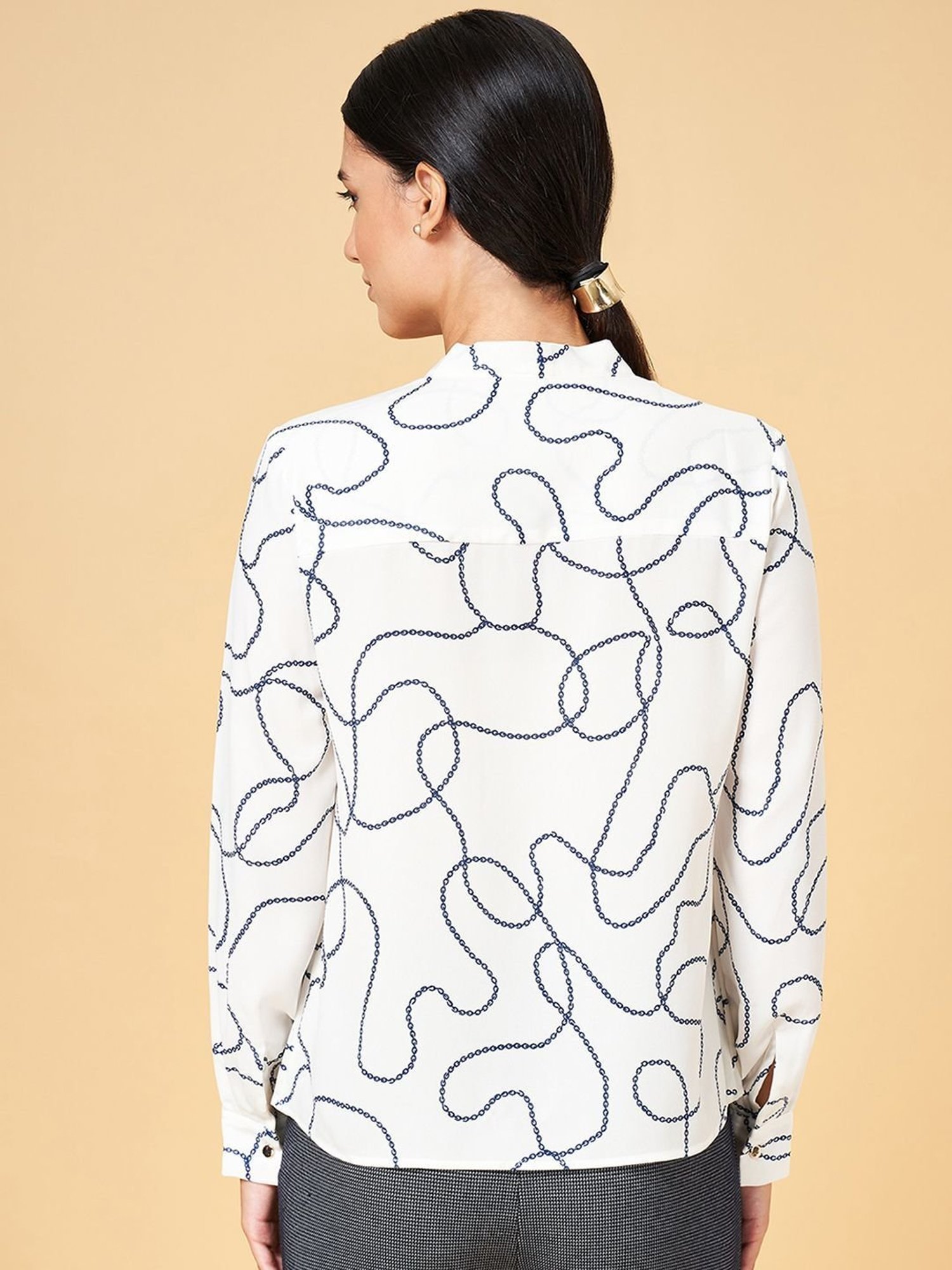 Annabelle by Pantaloons White Printed Top