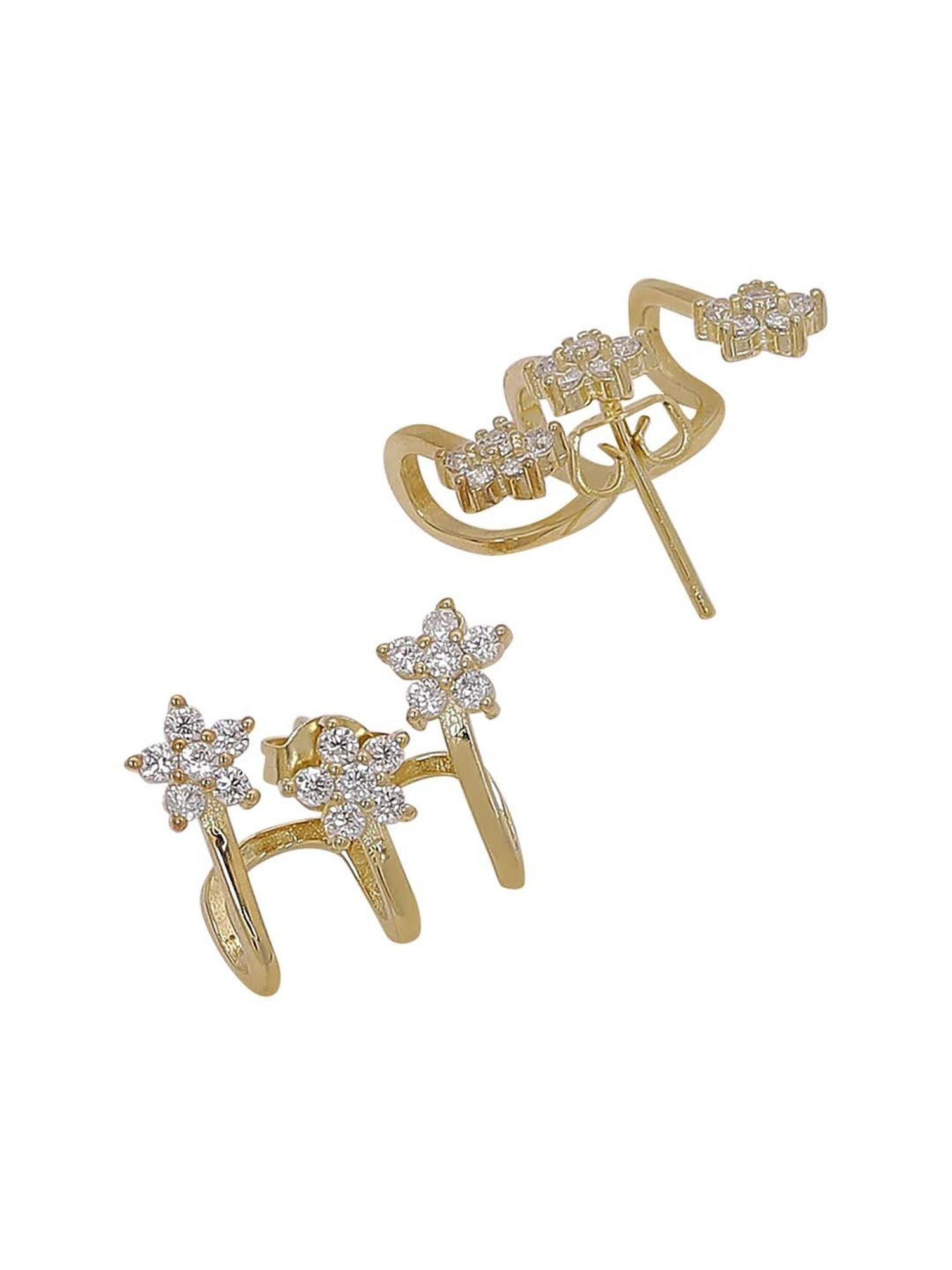 The Real Effect London 800 Silver Earrings for Women