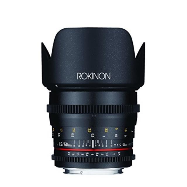 Rokinon 50mm T/1.5 DS Cine Lens (for Video DSLR Nikon Cameras)