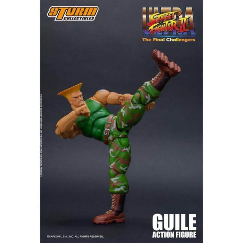 Guile 1:12 Scale Figure I Street Fighter | Storm Collectibles Action figures