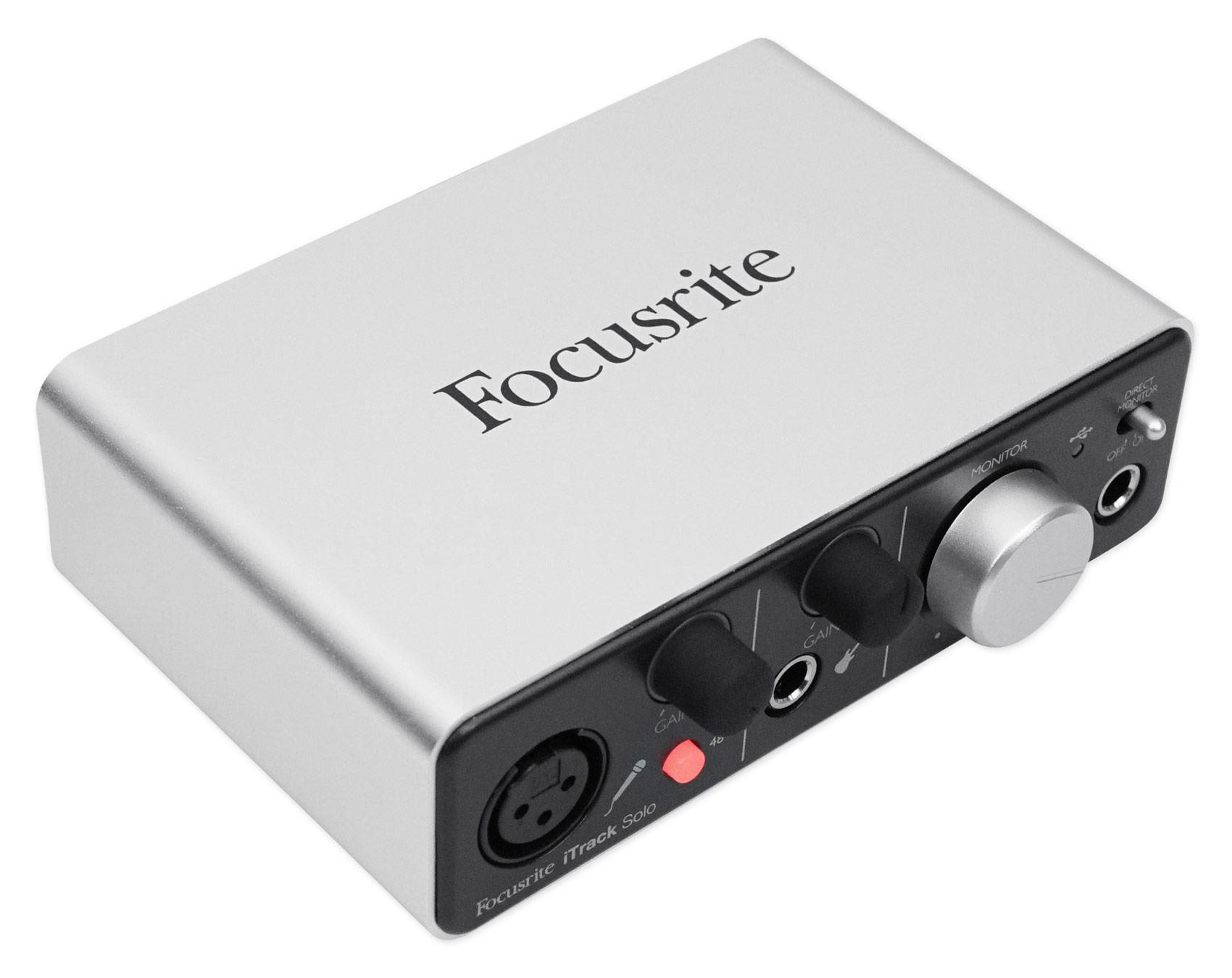 Focusrite iTrack Solo Audio Interface (Lightning Version)