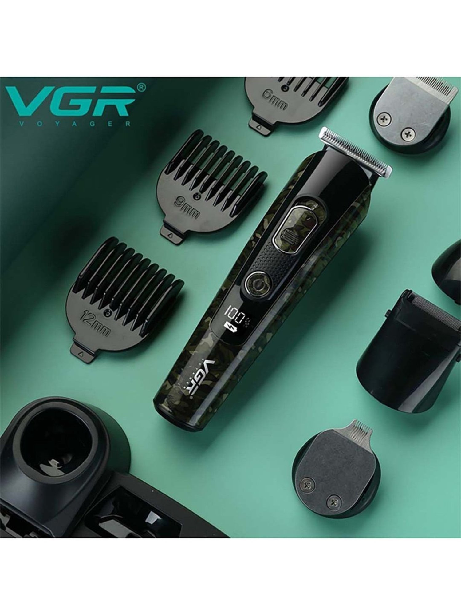 Wahl Professional Moser 1400 Germany Hair Clipper (Maroon)