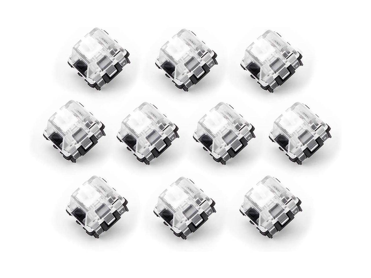 Gateron Optical Red Switch DIY Replaceable Switches for Mechanical Gaming Keyboard (70 PCS Red Switch) (Multiple)