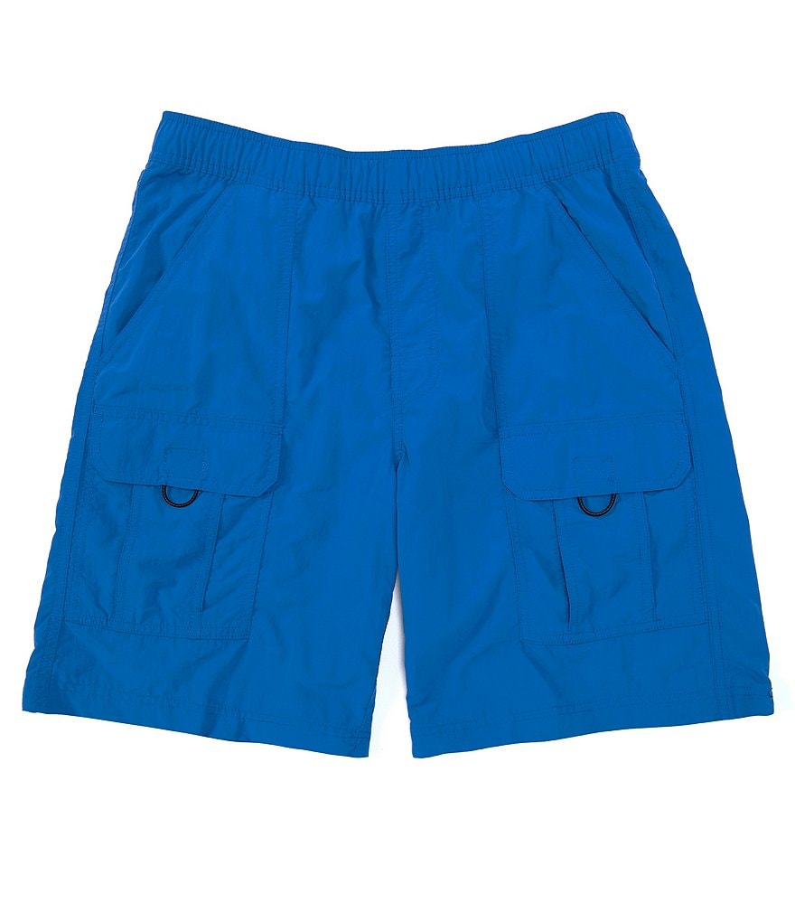 Roundtree & Yorke 9#double; Inseam Utility Cargo Swim Trunks
