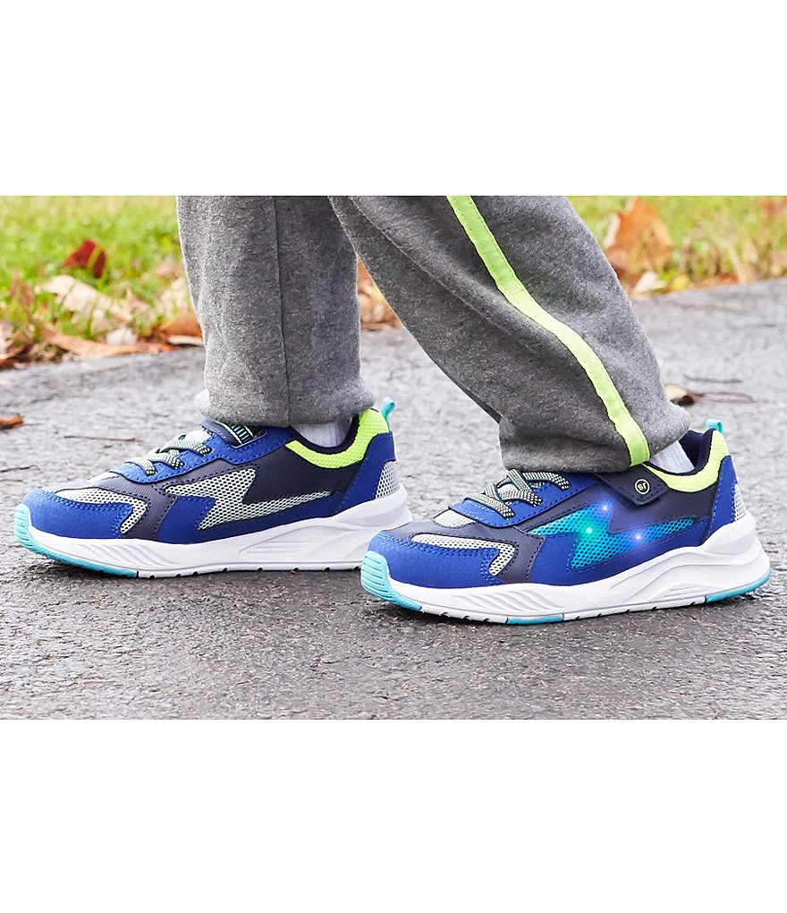 Stride Rite Boys' Cosmic Made2Play Washable Light Up Sneakers (Toddler)