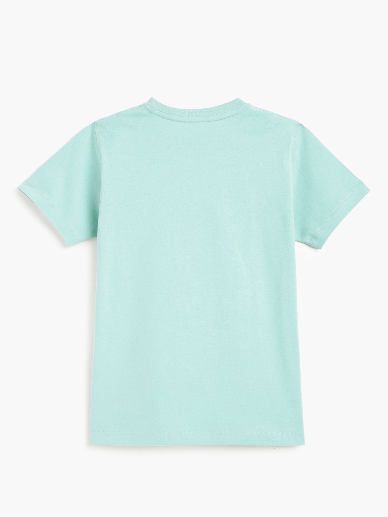Campana Kids Blue Printed T-Shirt