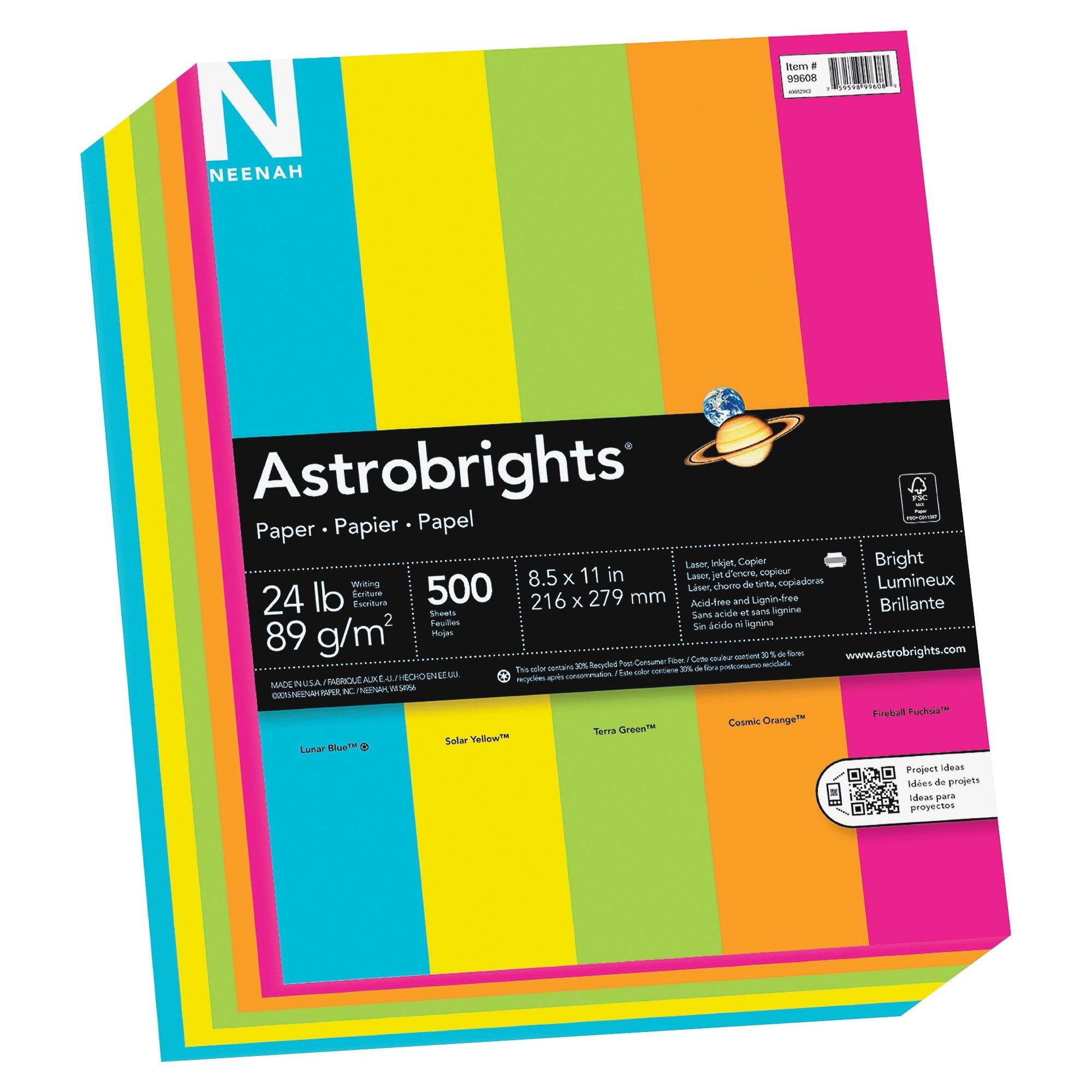 Astrobrights Colored Paper