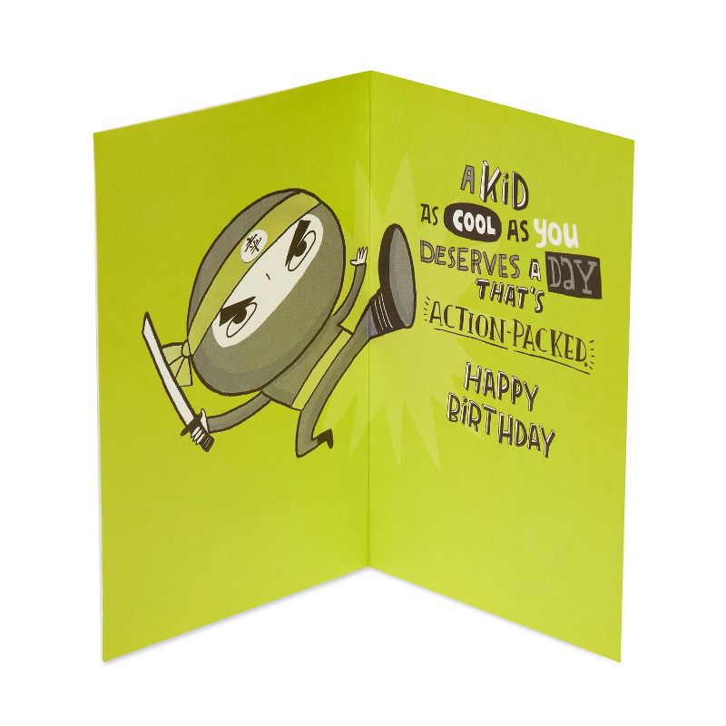 Birthday Card Ninja for Kids