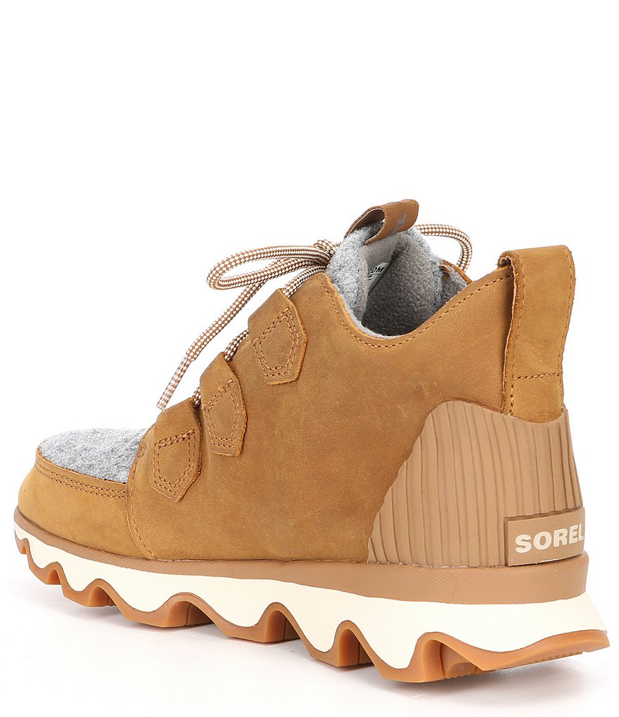 Sorel Kinetic Waterproof Leather Caribou Sneakers
