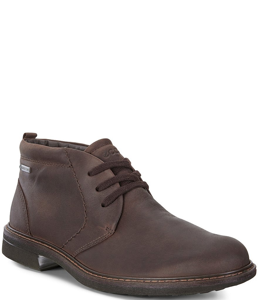 ECCO Men's Turn Waterproof Chukka Tie Boots