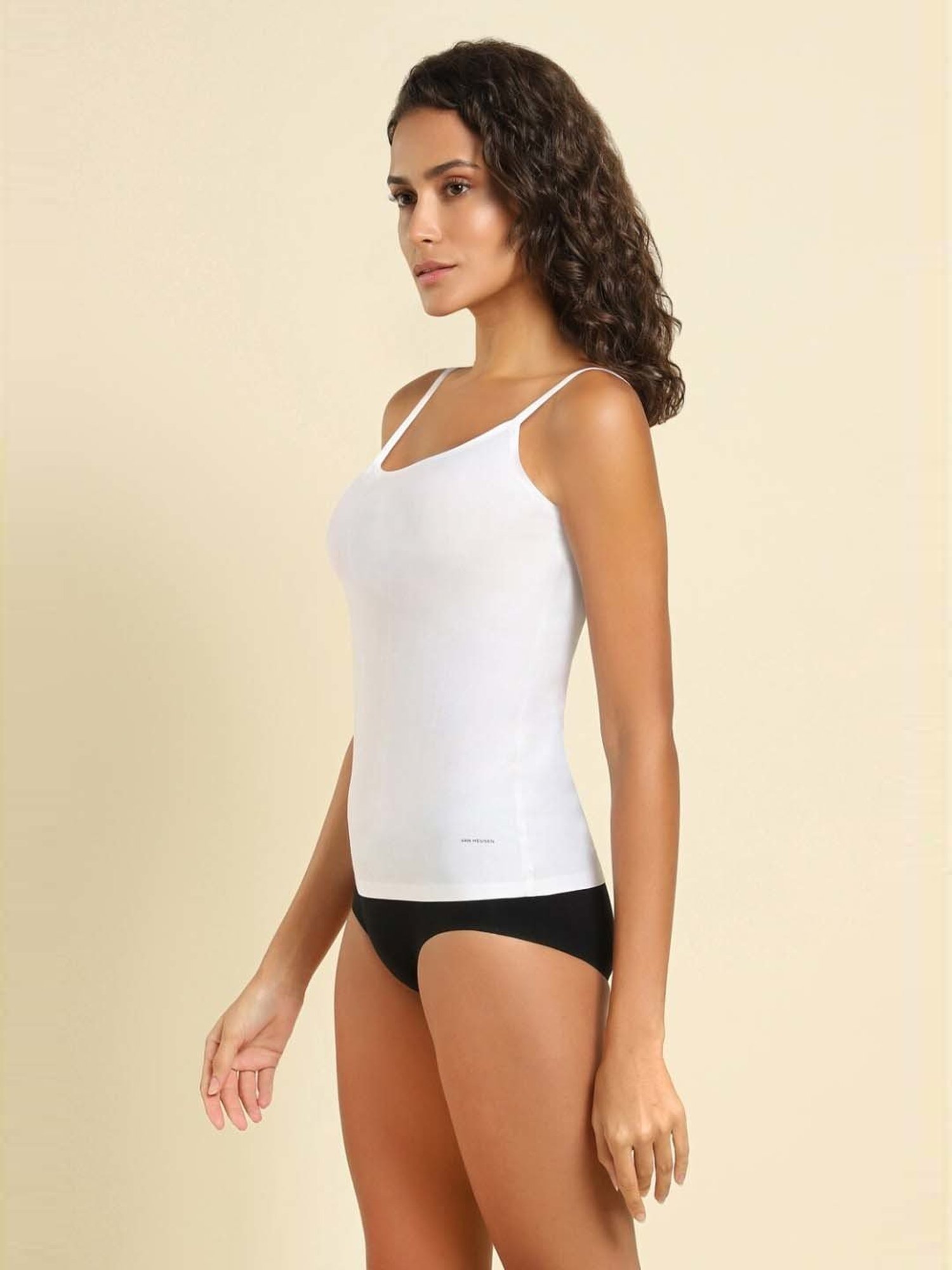 Van Heusen White Full Coverage Camisole