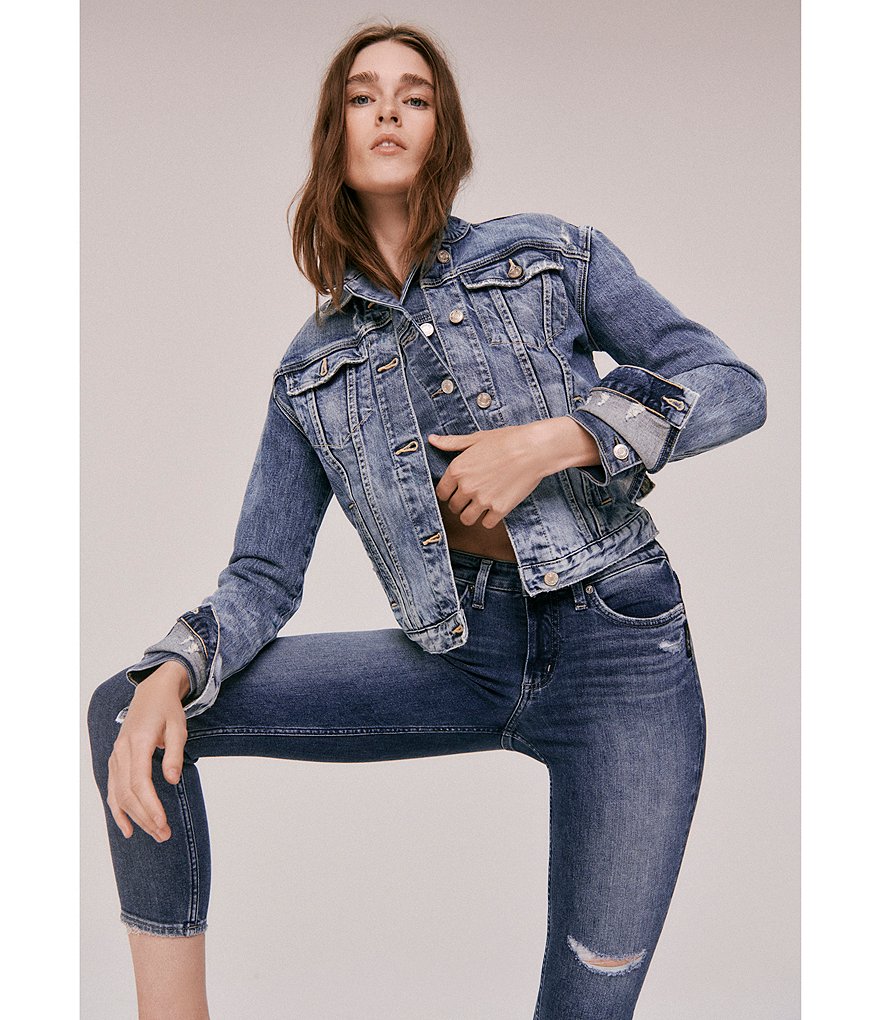 Celebrity Pink Destructed Mom Jeans