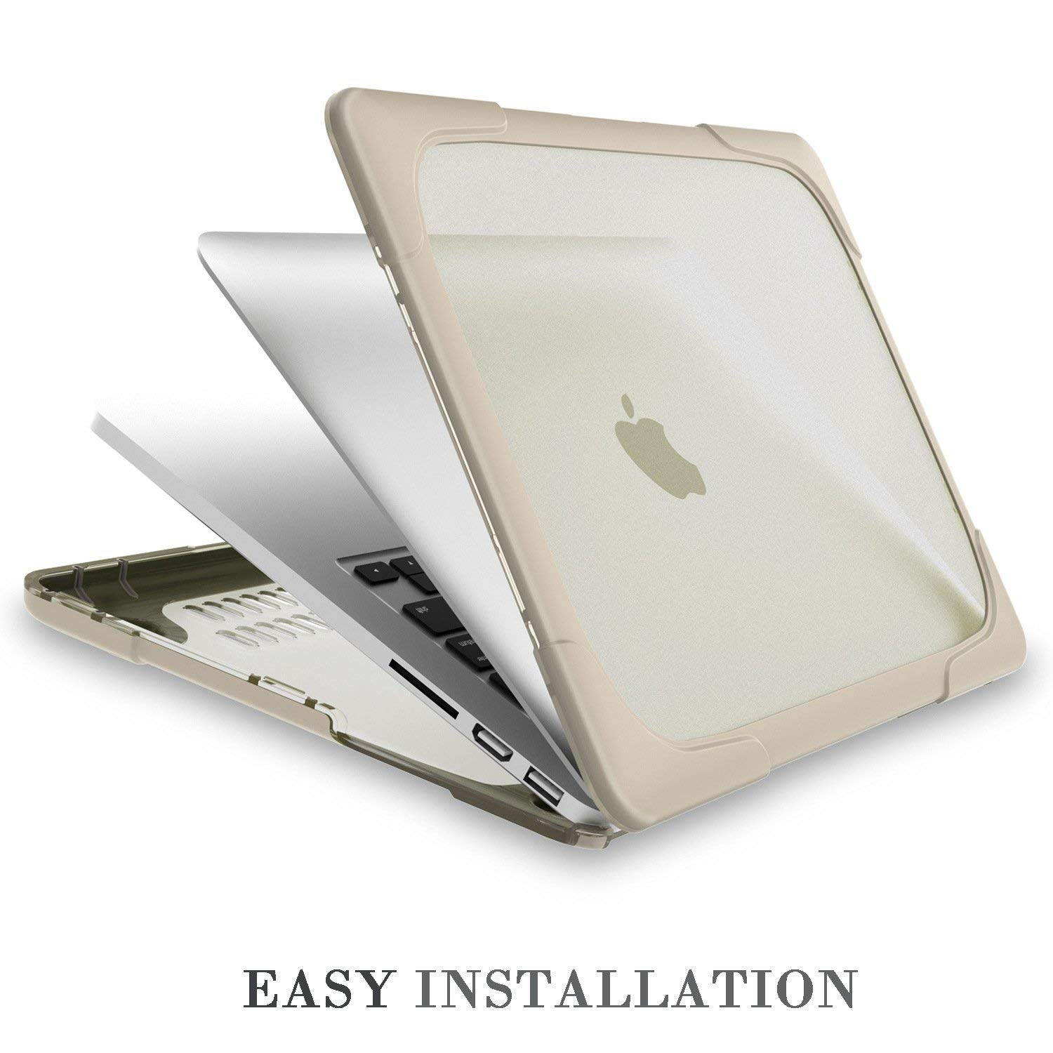 For Macbook Pro 15 Retina Case Werleo Heavy Duty Hard Case Protective Cover for Apple Macbook Pro 15.4" with Retina Display Compatible with A1398 2012-2015 Release