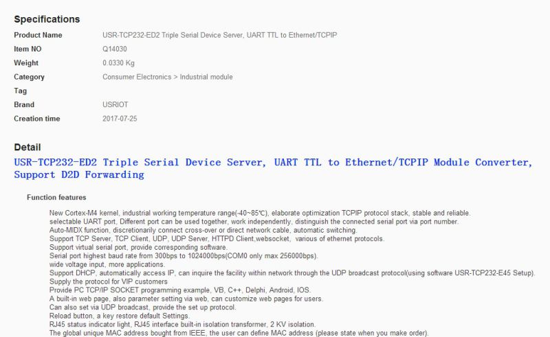 WWH-1pc DHT22 Temperature and Humidity Sensor