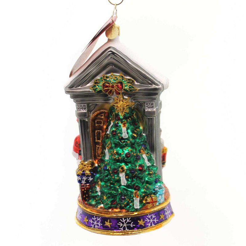 Christopher Radko 6.5" Welcome! Kringles Christmas Mingle  -  Tree Ornaments