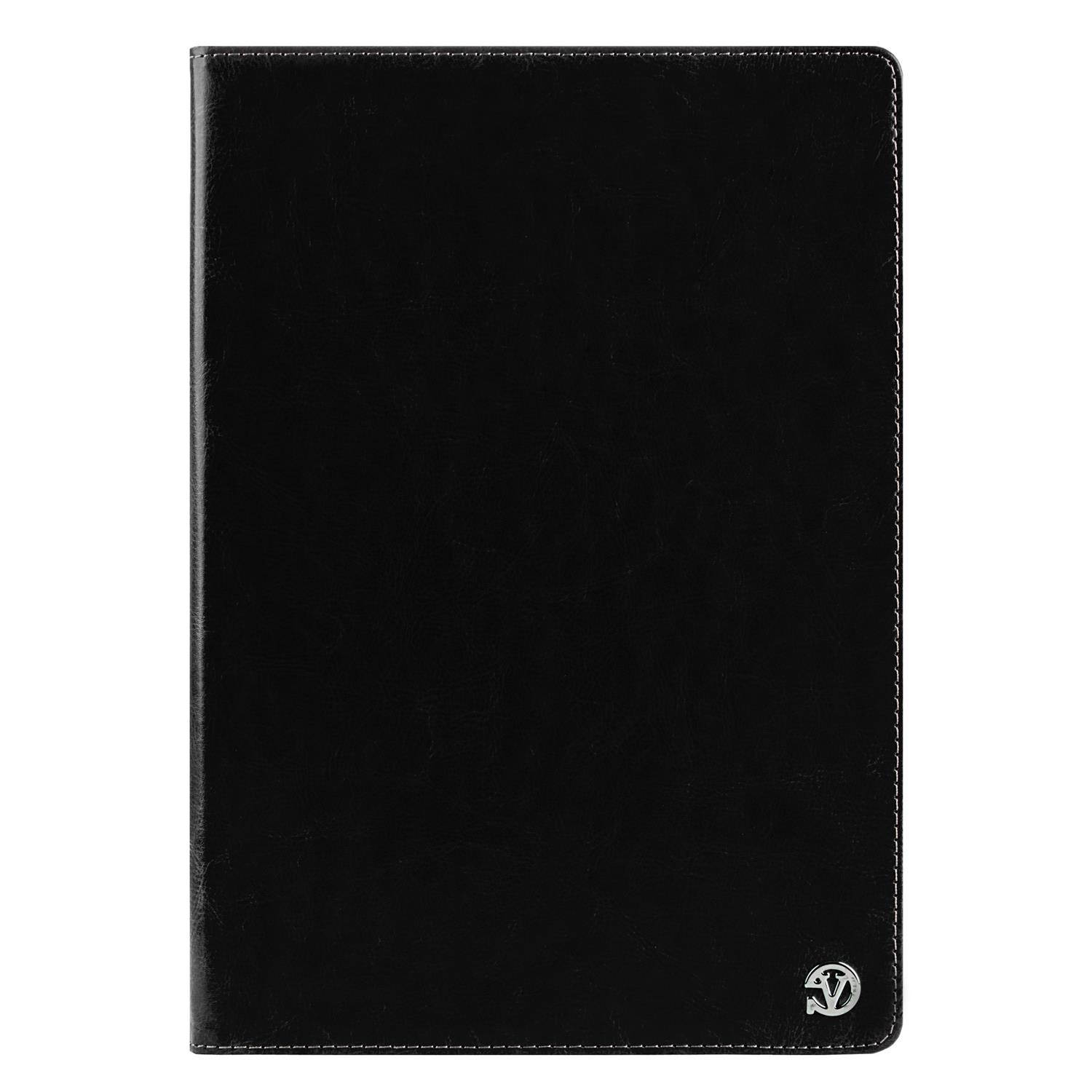 Alpha Portfolio PU Leather Stand Case for Microsoft Surface Pro 4 [Perfect Fit] (Black)