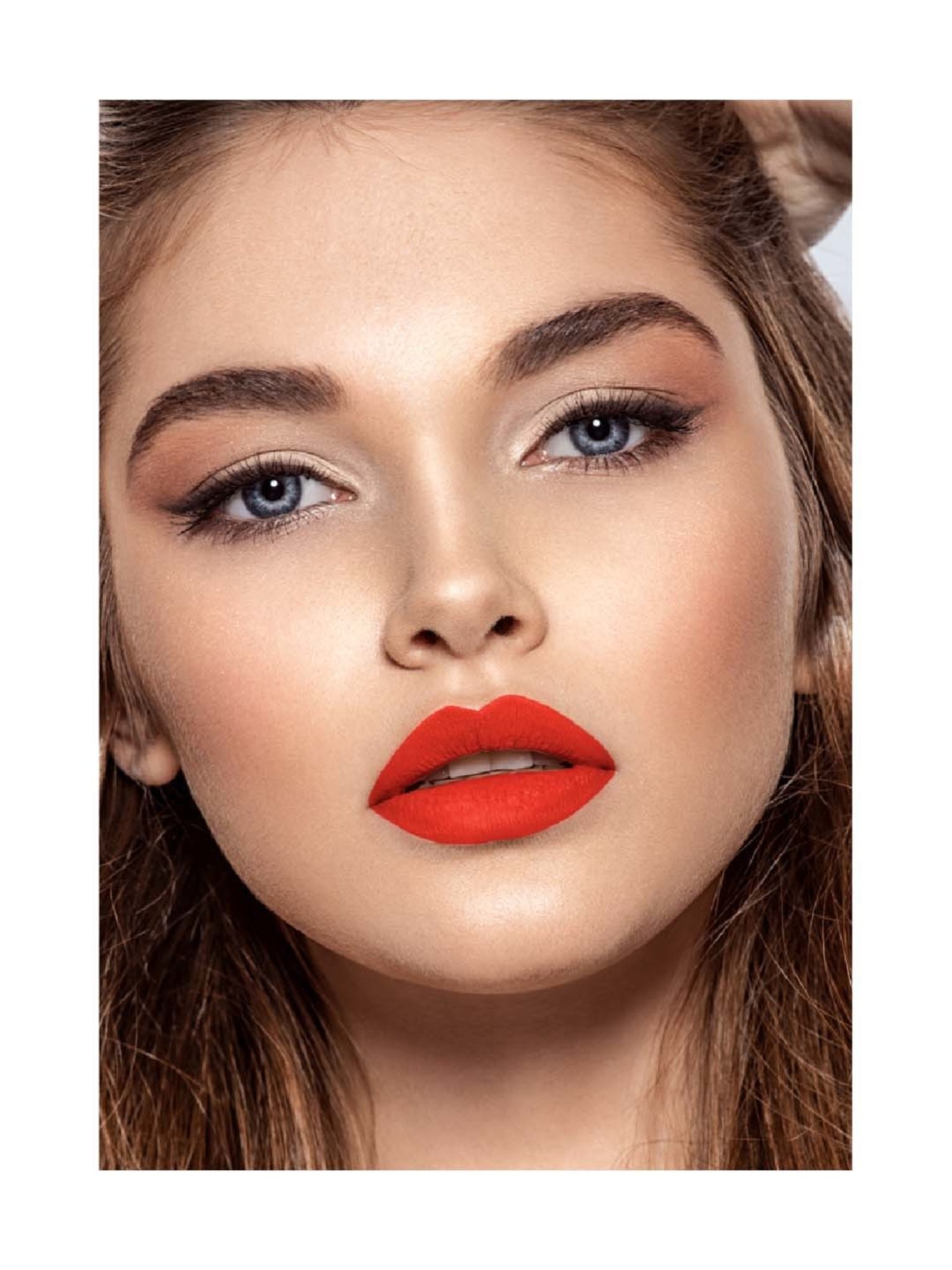 Lenphor Matte Show-Off Lip Crayon Cupid Red - 2.8 gm