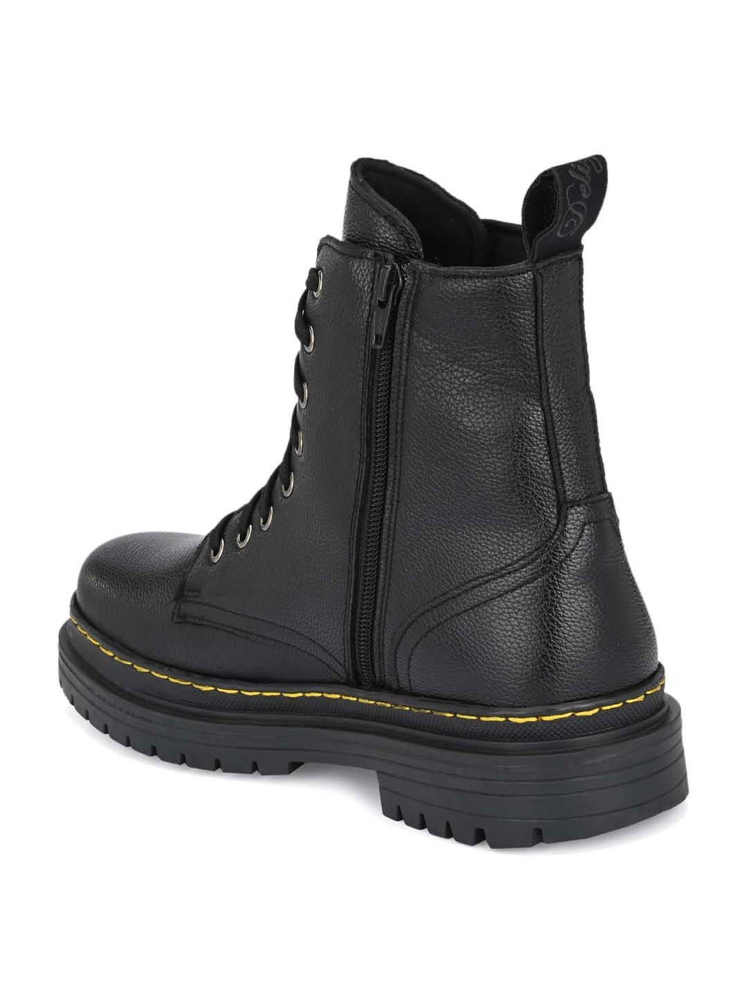 Delize Men's Black Casual Boots