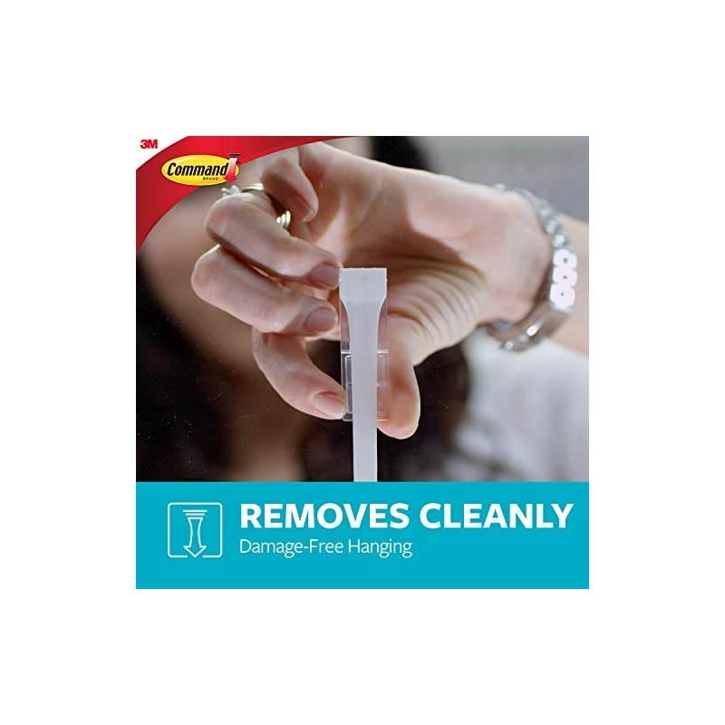 Small Wire Hooks Mega Pack, White, 28-Hooks, 32-Strips, Organize Damage-Free