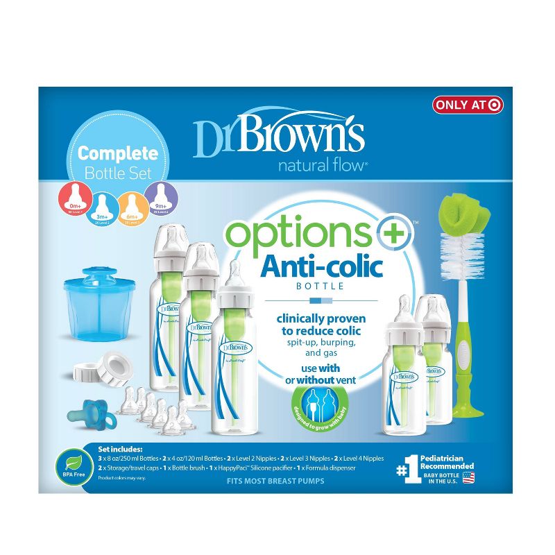 Dr. Brown's Options+ Complete Baby Bottle Gift Set