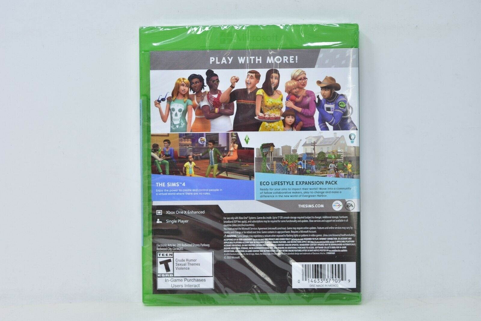 Sealed The Sims 4 + Eco Lifestyle Bundle Microsoft Xbox One
