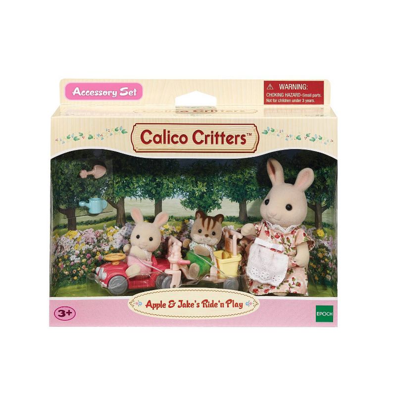 Calico Critters Apple and Jake's Ride n Play