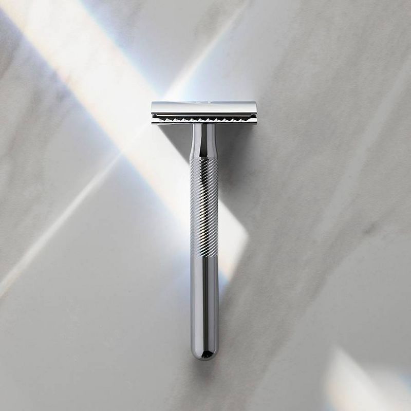 King C. Gillette Men's Double Edge Safety Razor+ 5 Double Edge Refill Blades