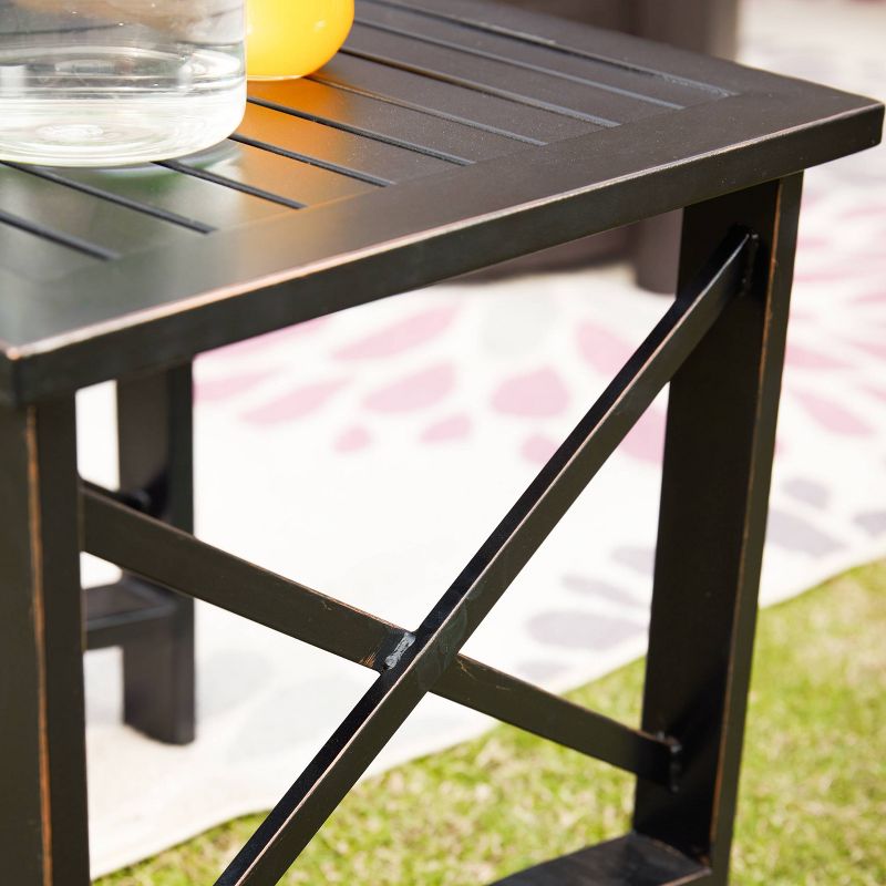 6pc Steel Frame Patio Conversation Set - Patio Festival